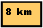 Text Box: 8  km
